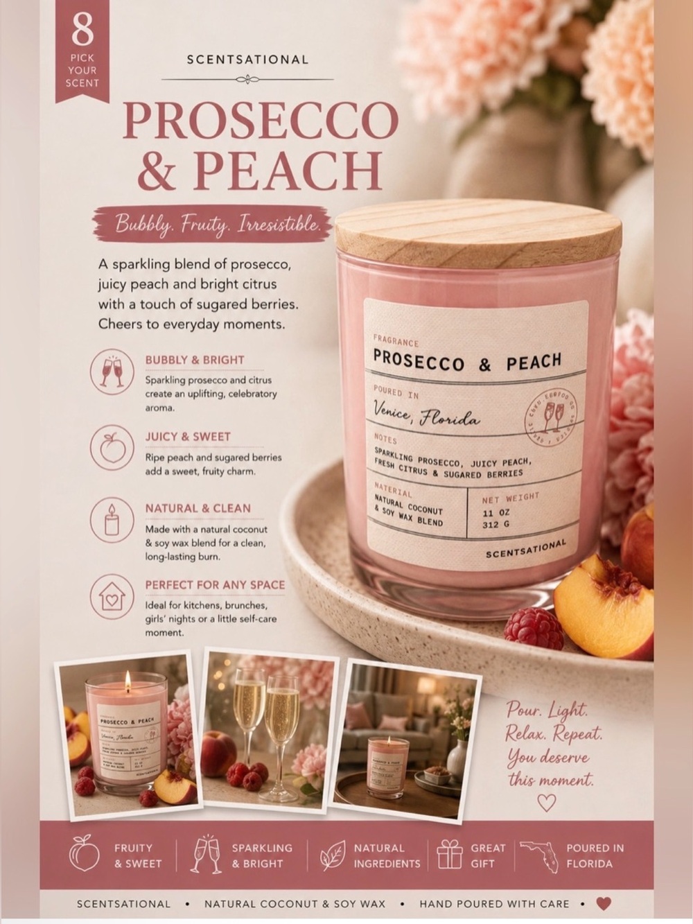 Buy now: SAND + PAWS Pet Odor Candle or Lux Candles — Buyer’s Pick - Picture 8 of 10